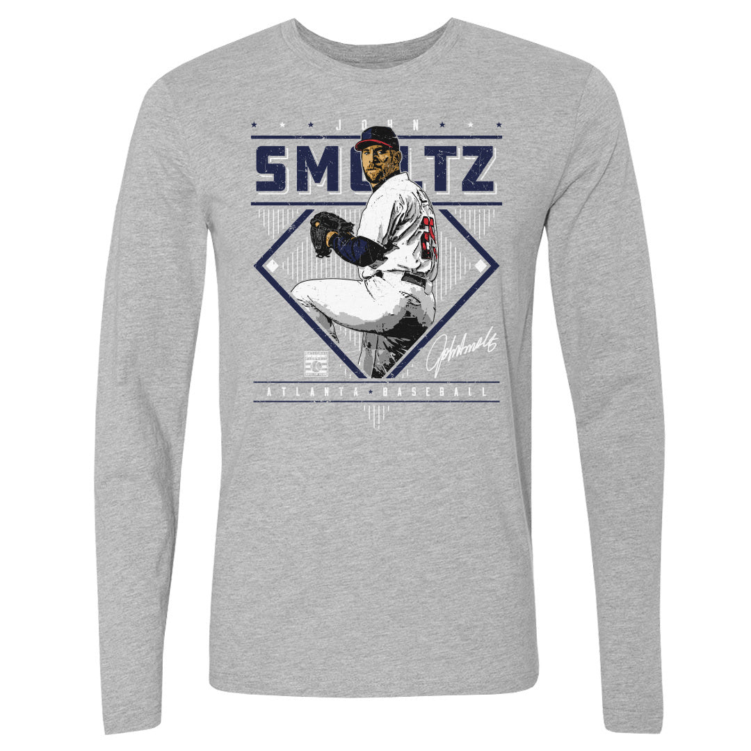 John Smoltz Atlanta Diamond Name WHT