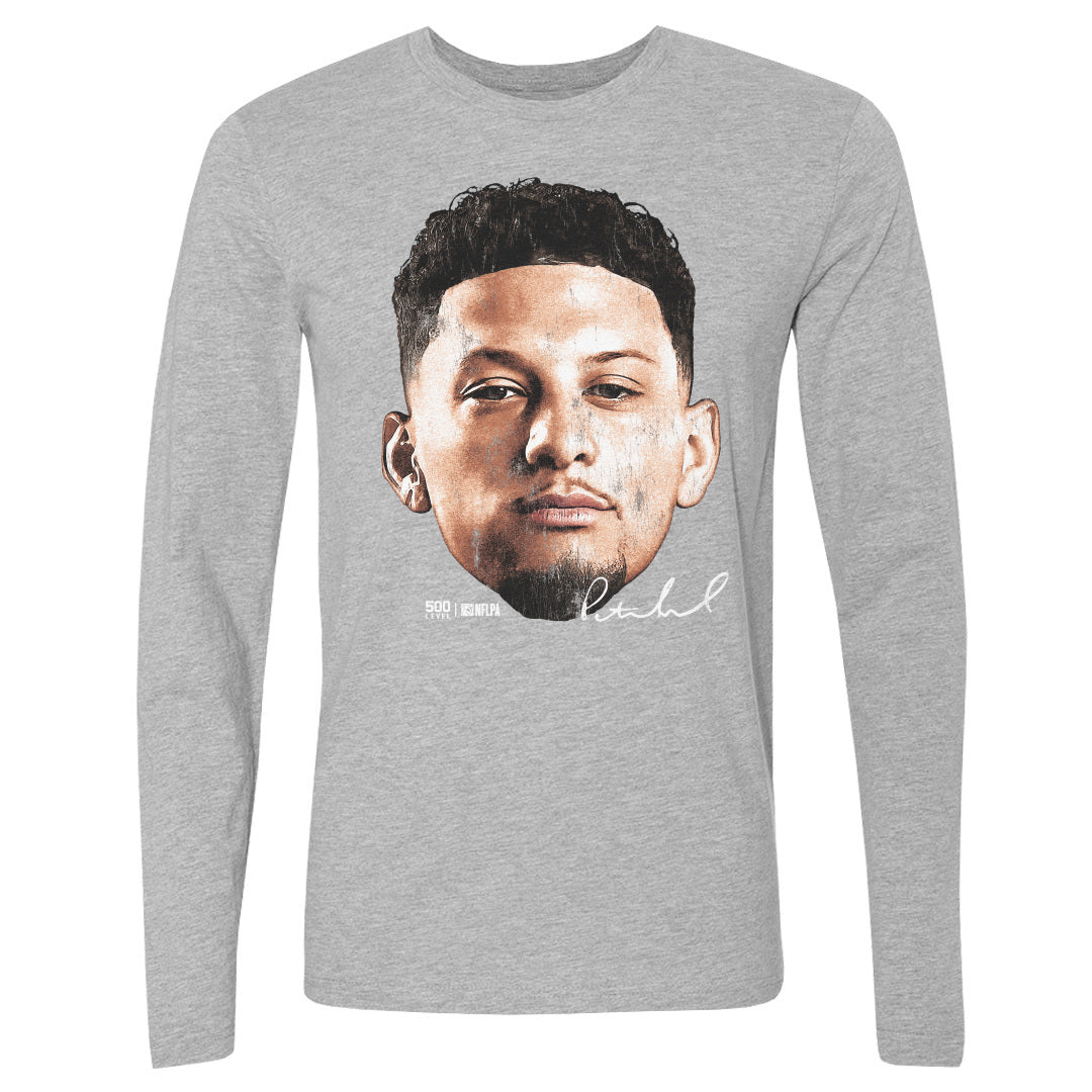 Patrick Mahomes Kansas City Vintage Head WHT