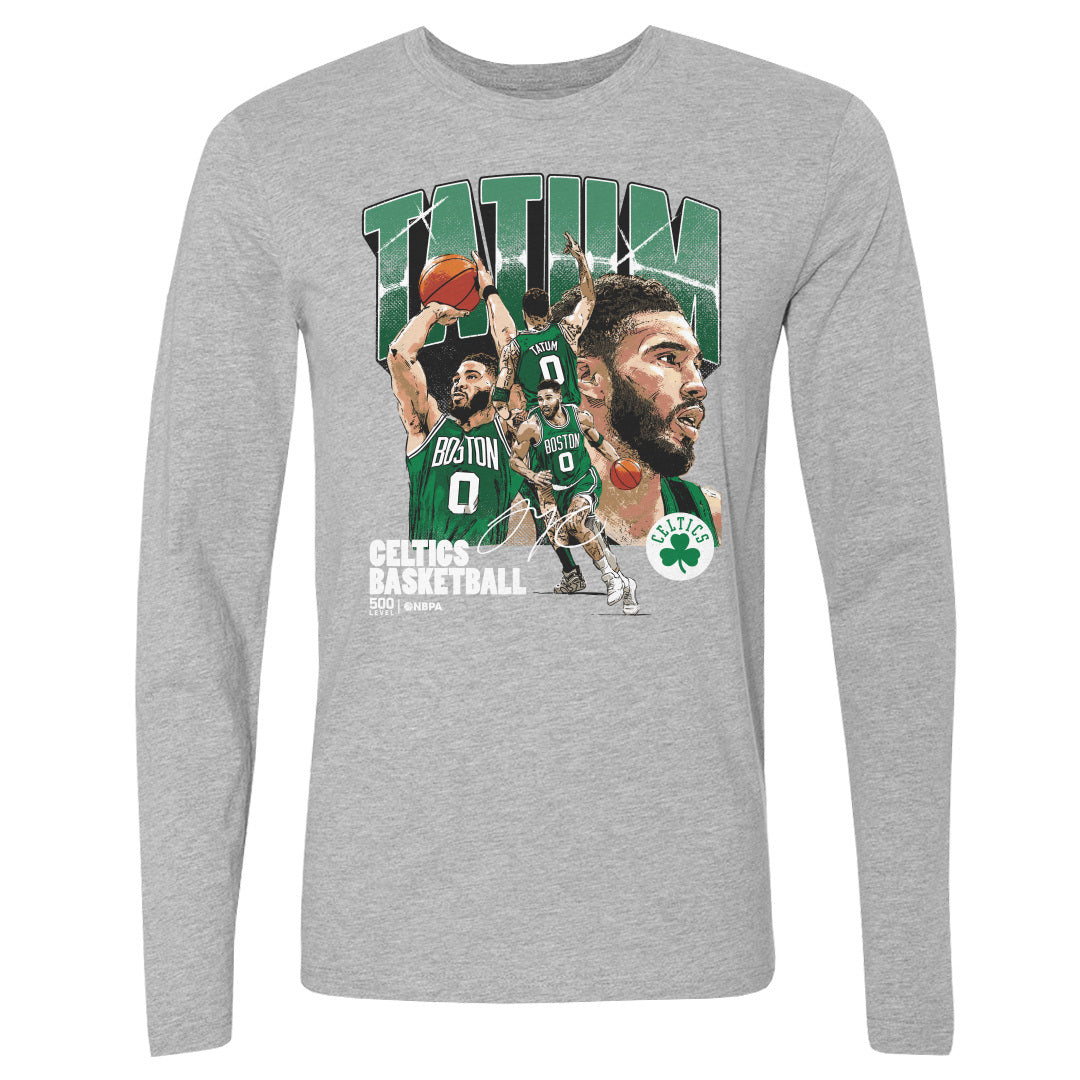 Jayson Tatum Boston Celtics Collage WHT