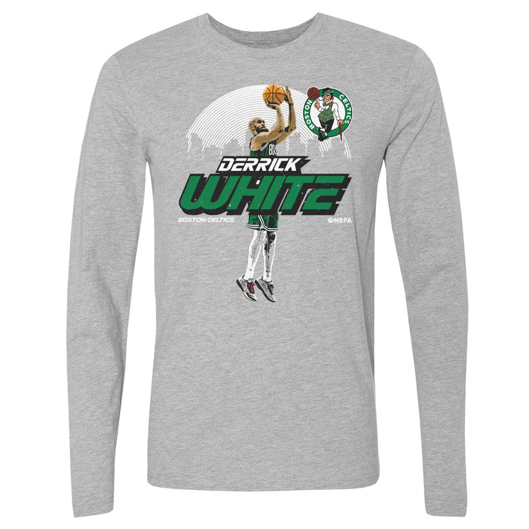 Derrick White Boston Celtics Skyline WHT