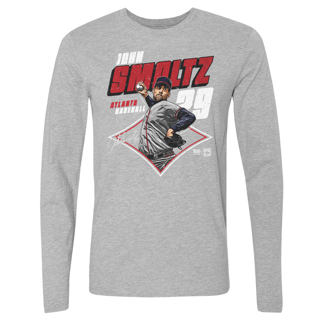 John Smoltz Atlanta Diamond WHT
