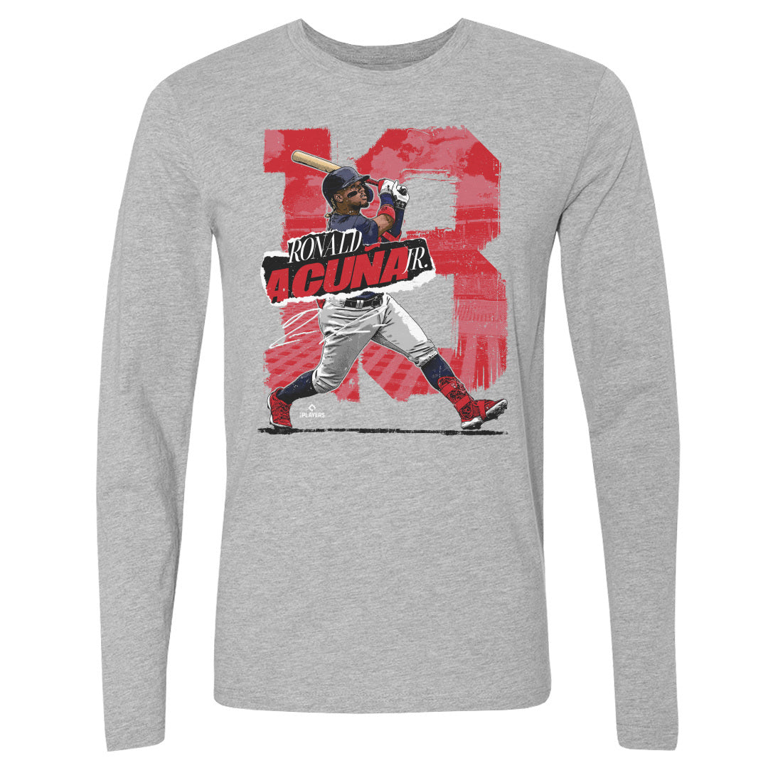 Ronald Acuna Jr. Atlanta Rough WHT
