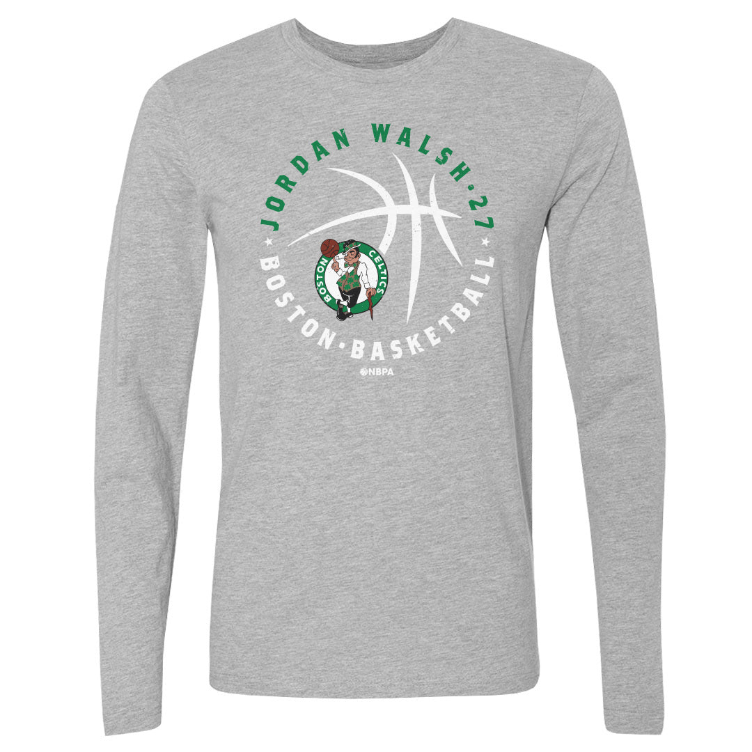 Jordan Walsh Boston Celtics Player Ball WHT