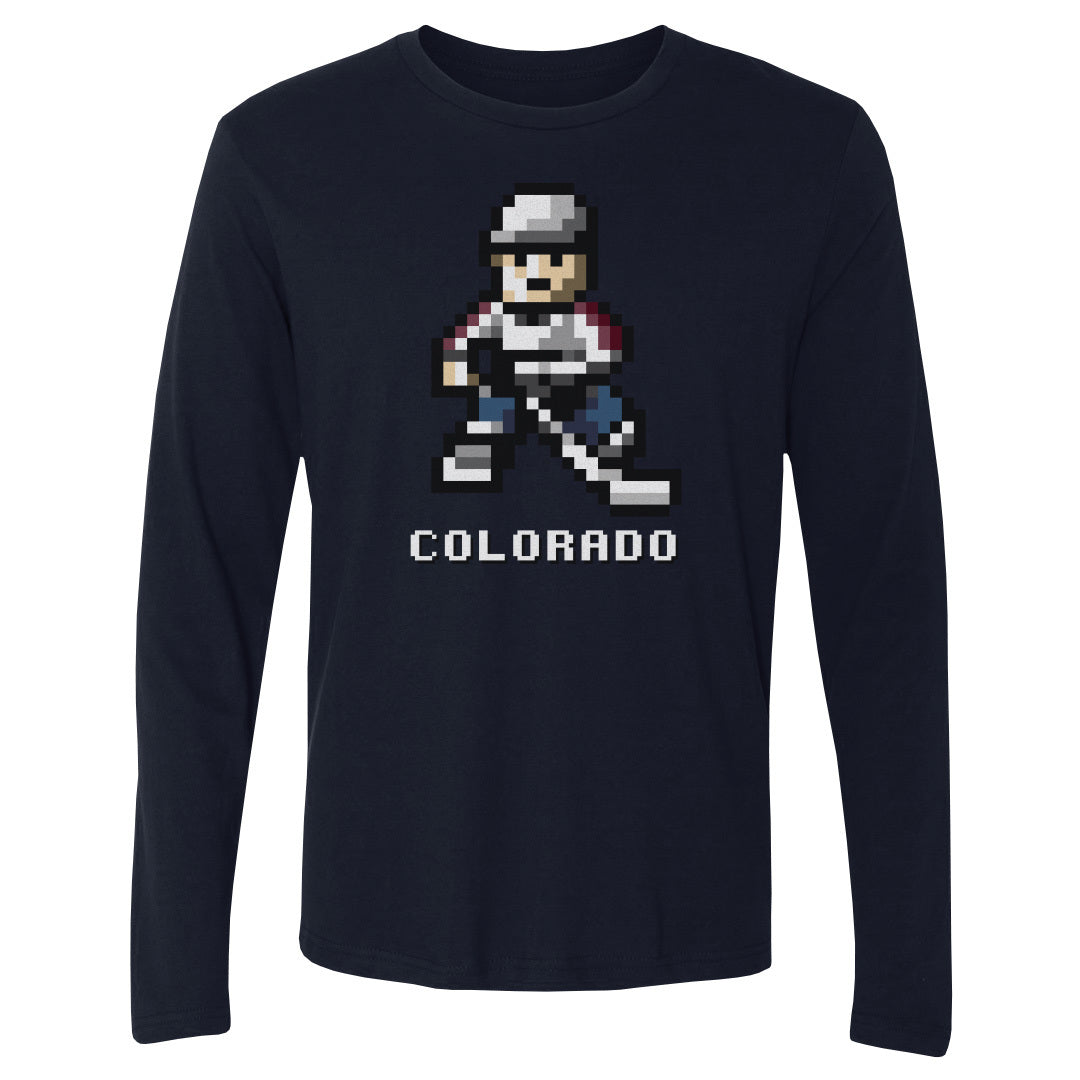 Colorado Hockey 8-bit WHT