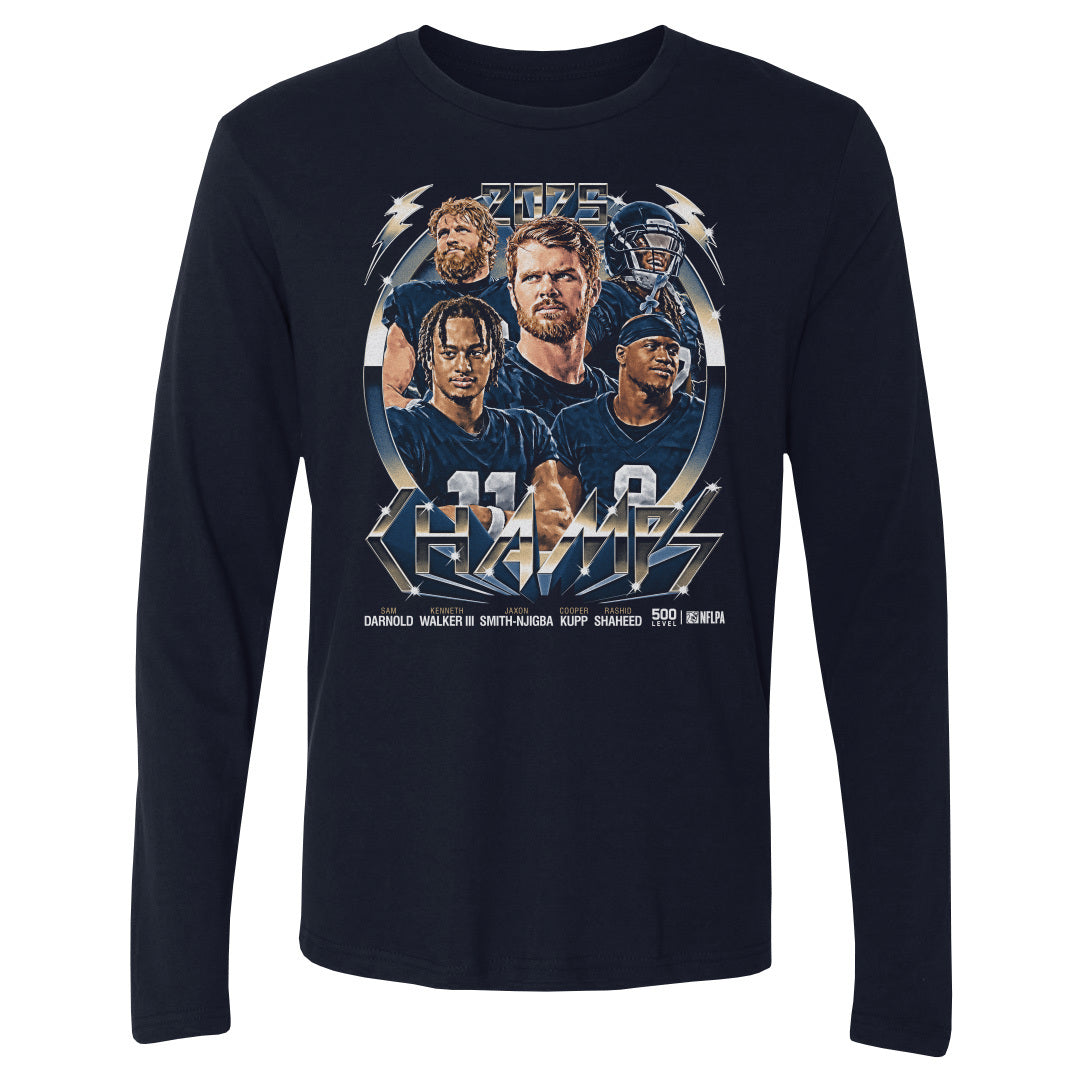 Seattle Football 2025 Champs Vintage WHT