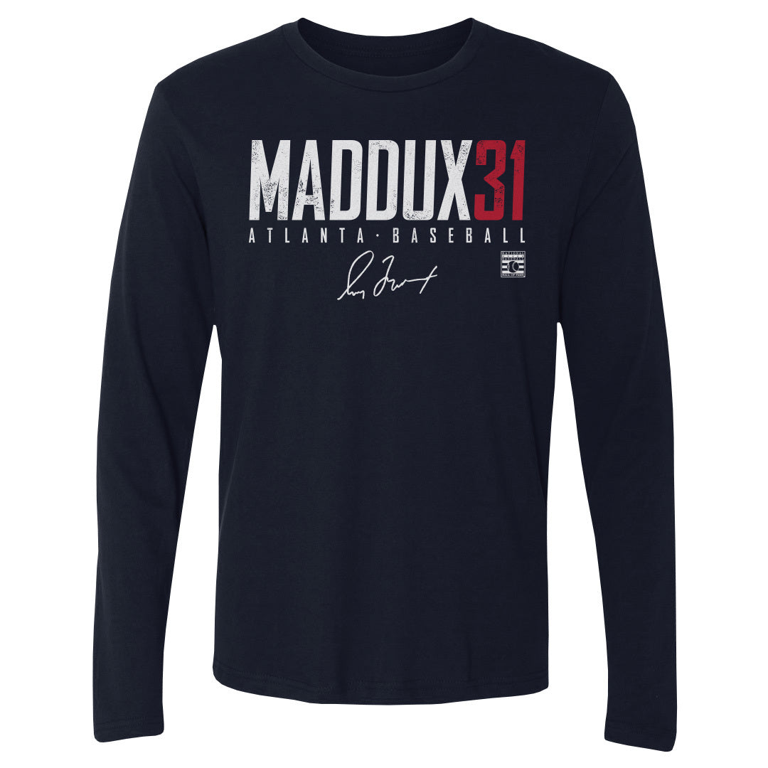 Greg Maddux Atlanta Elite WHT