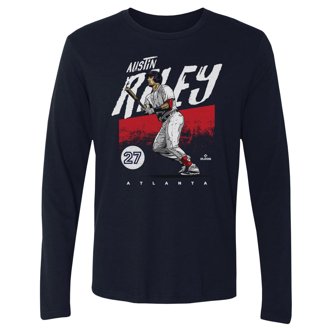 Austin Riley Atlanta Grunge WHT