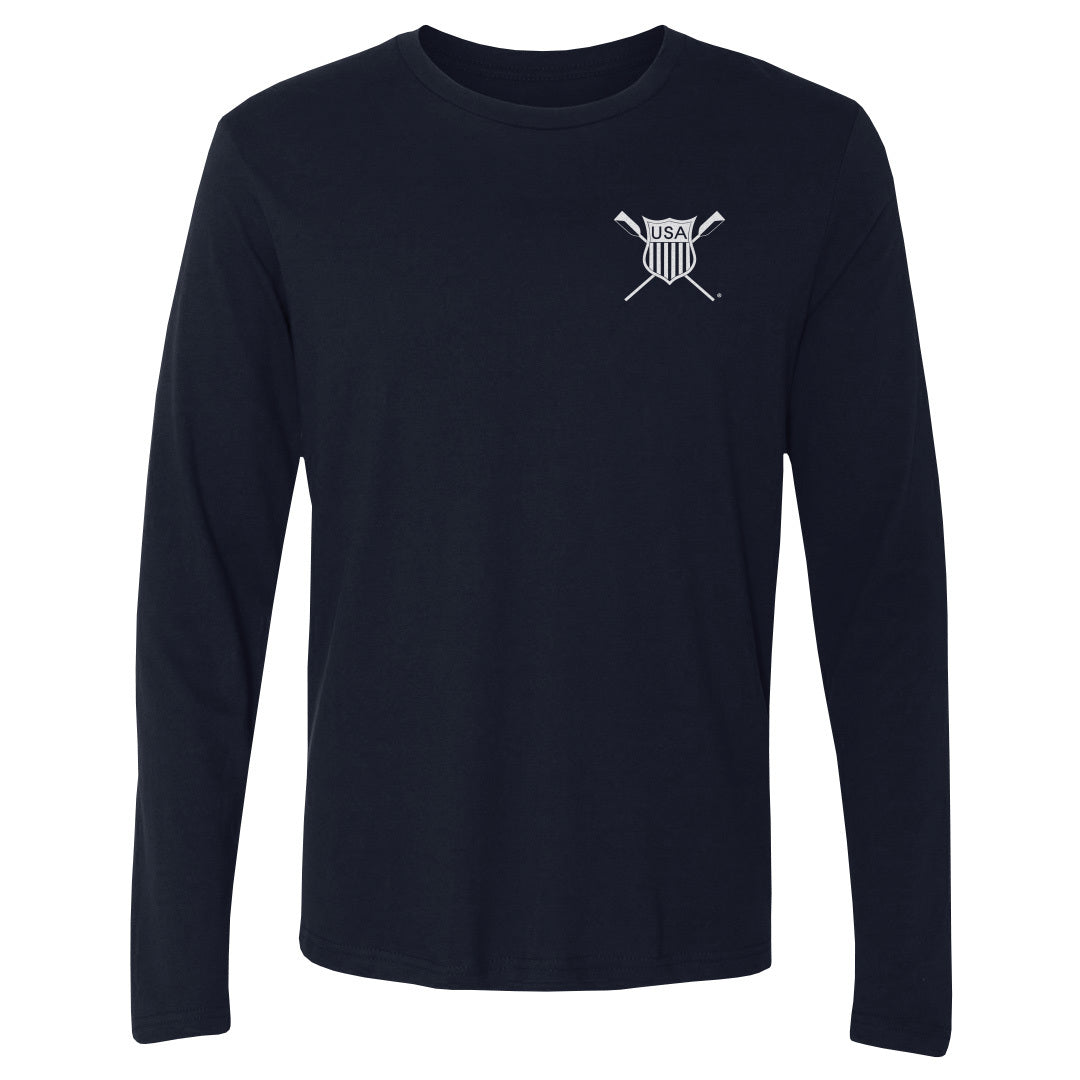 USRowing Emblem Pocket White WHT