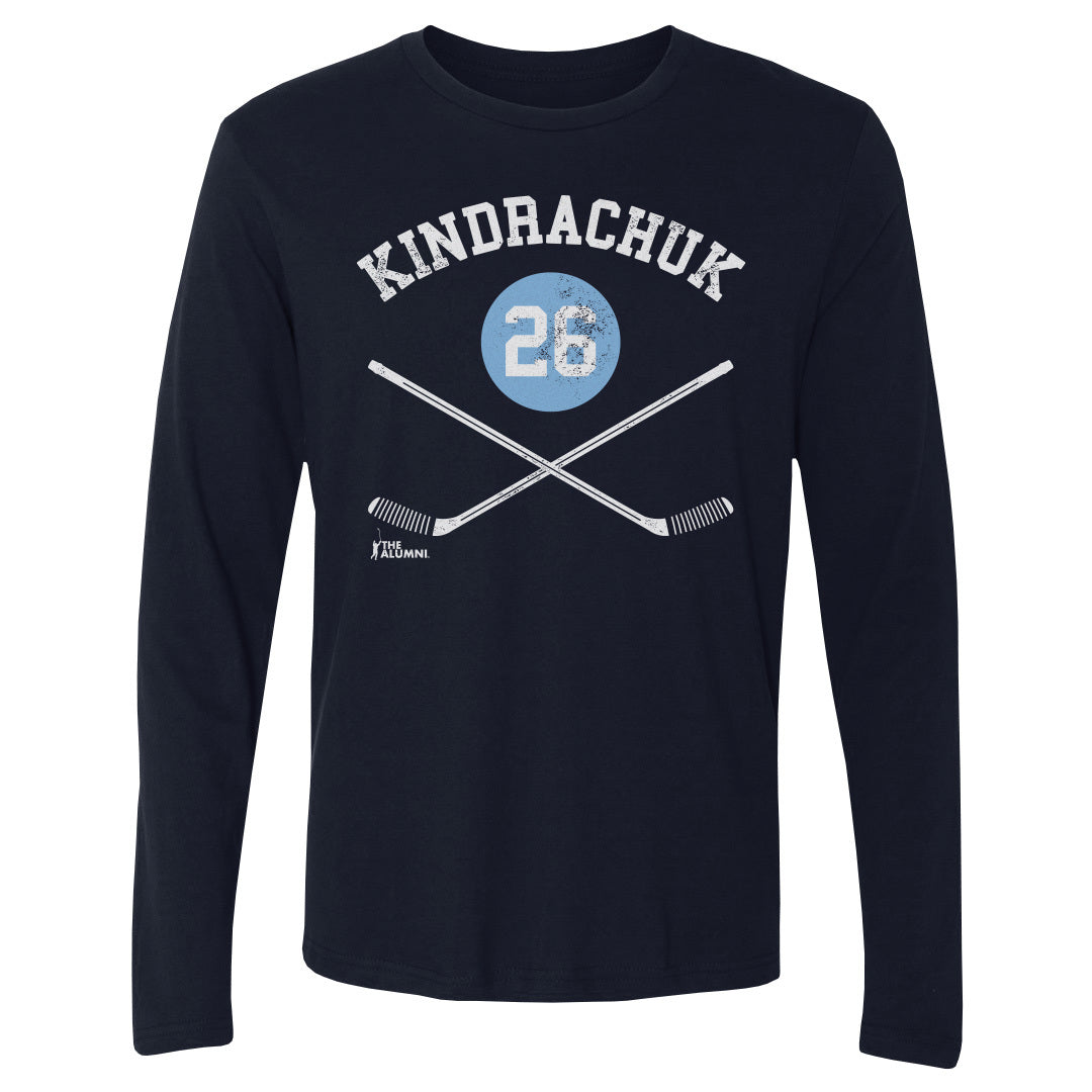 Orest Kindrachuk Pittsburgh 26 Sticks WHT