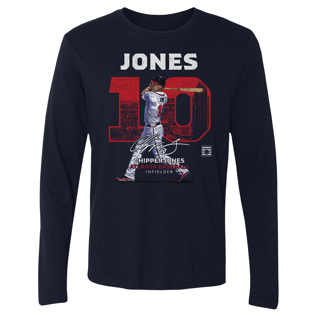 Chipper Jones Atlanta Throwback WHT