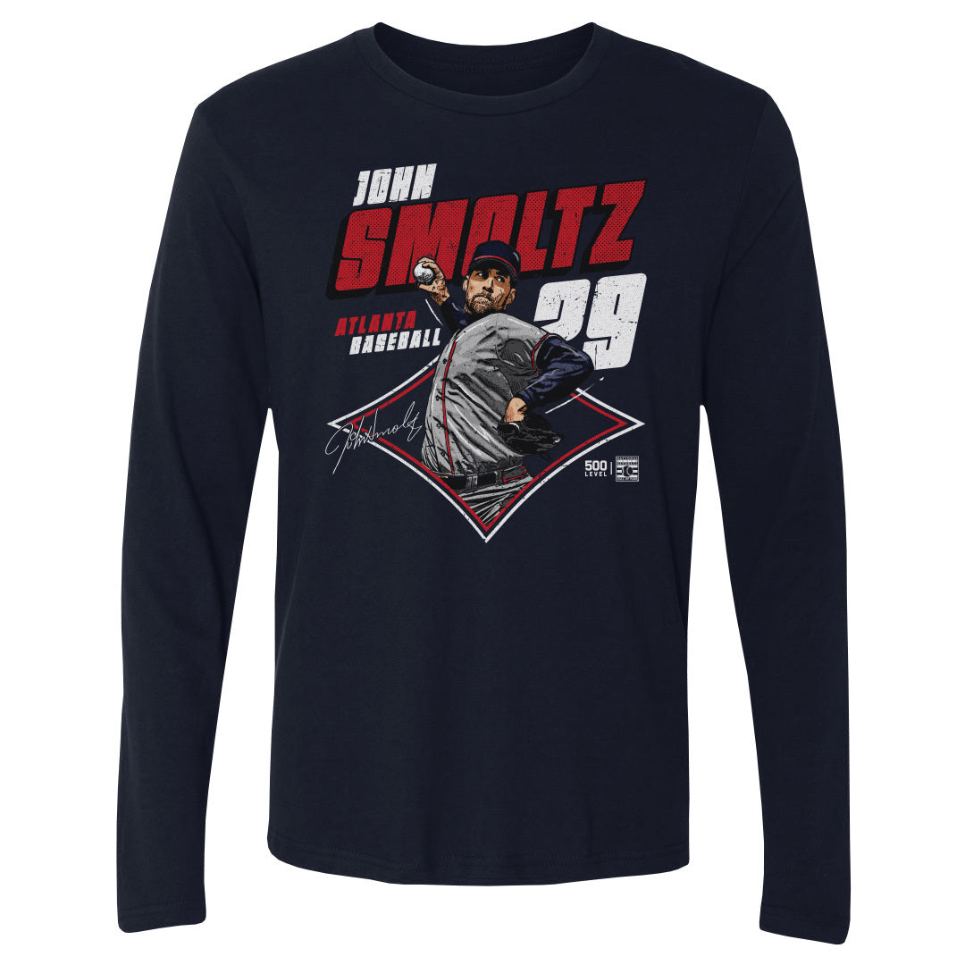 John Smoltz Atlanta Diamond WHT