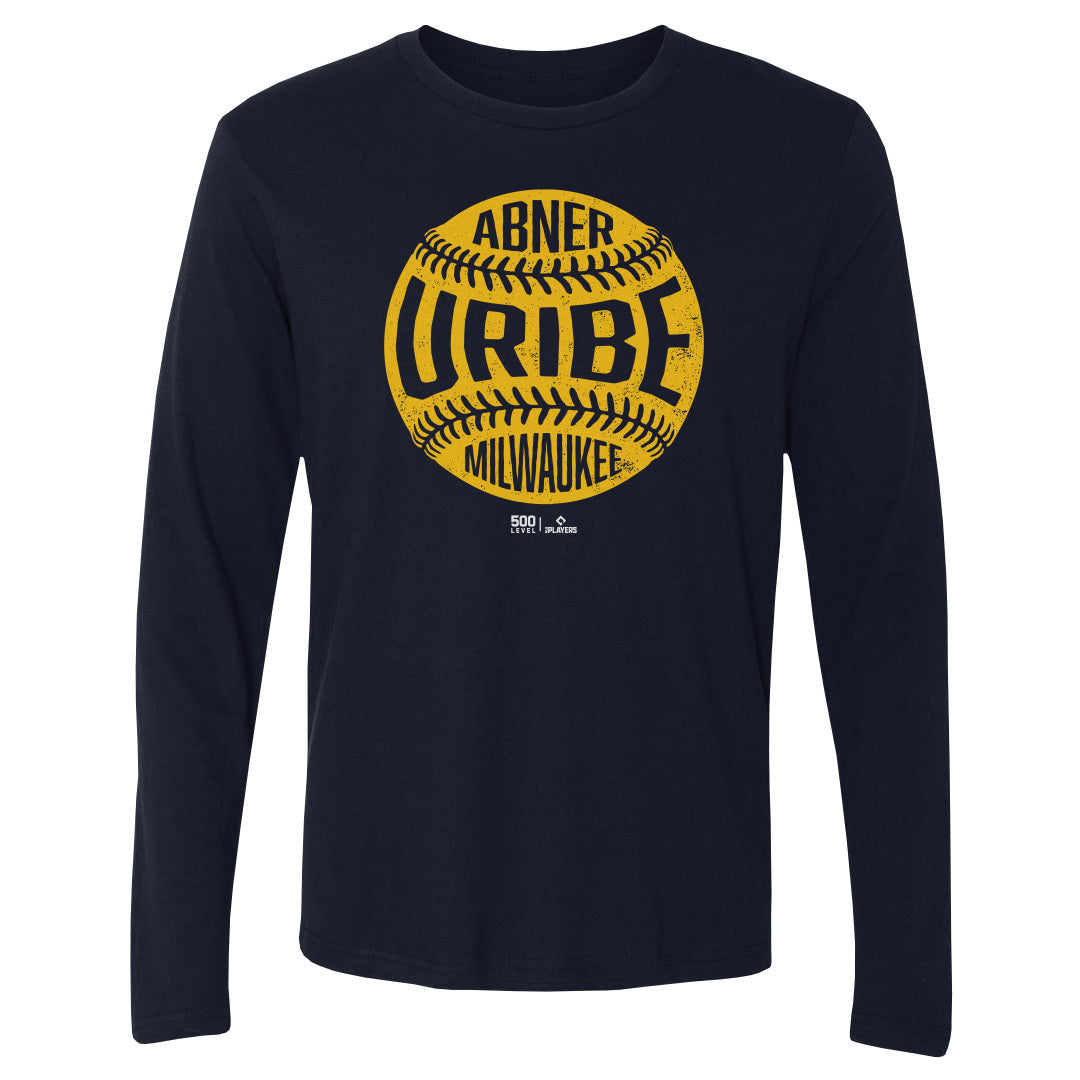 Abner Uribe Milwaukee Vintage Baseball WHT