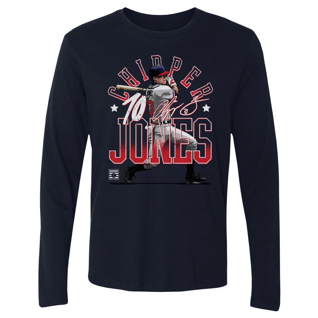 Chipper Jones Atlanta Arch WHT