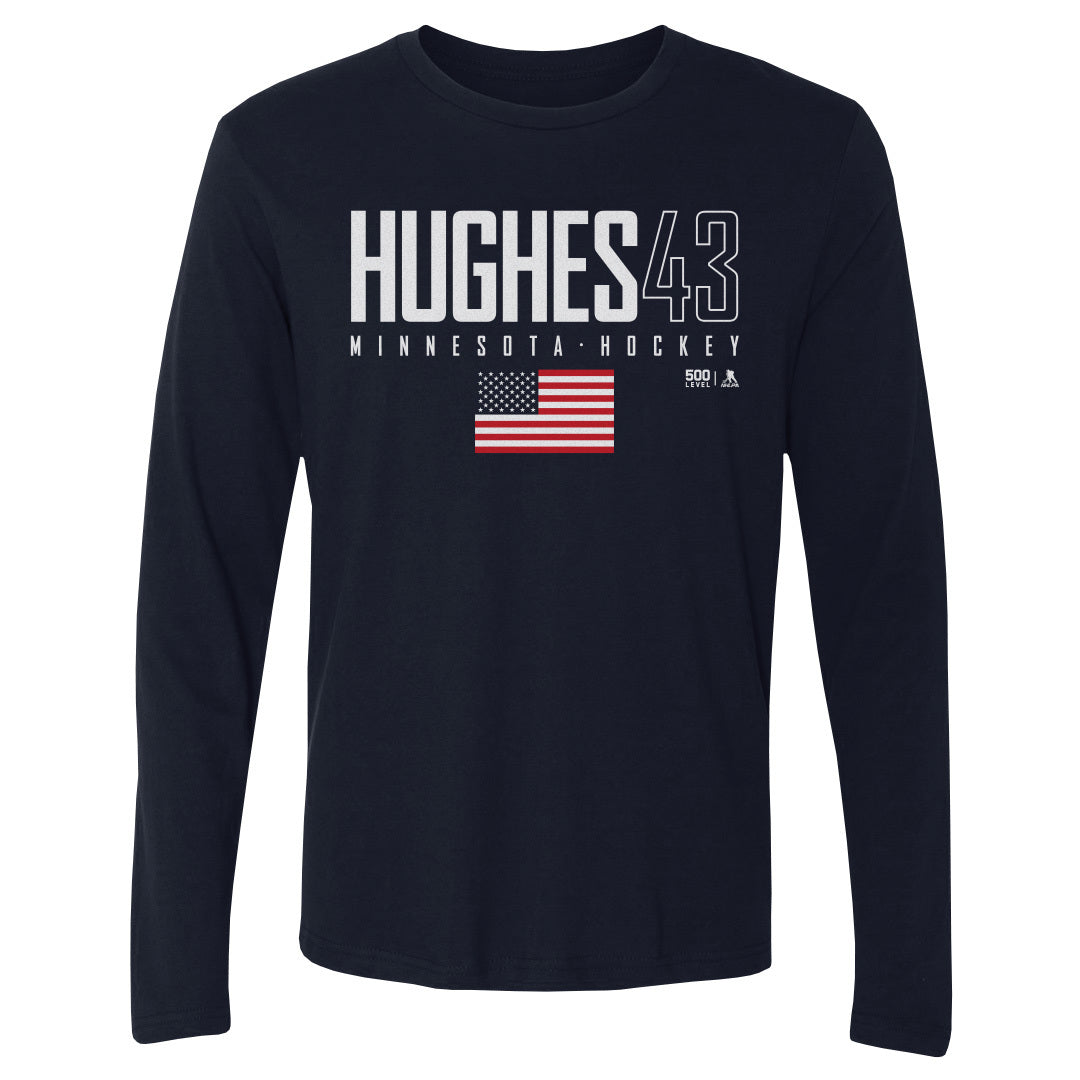 Quinn Hughes Minnesota USA Elite WHT