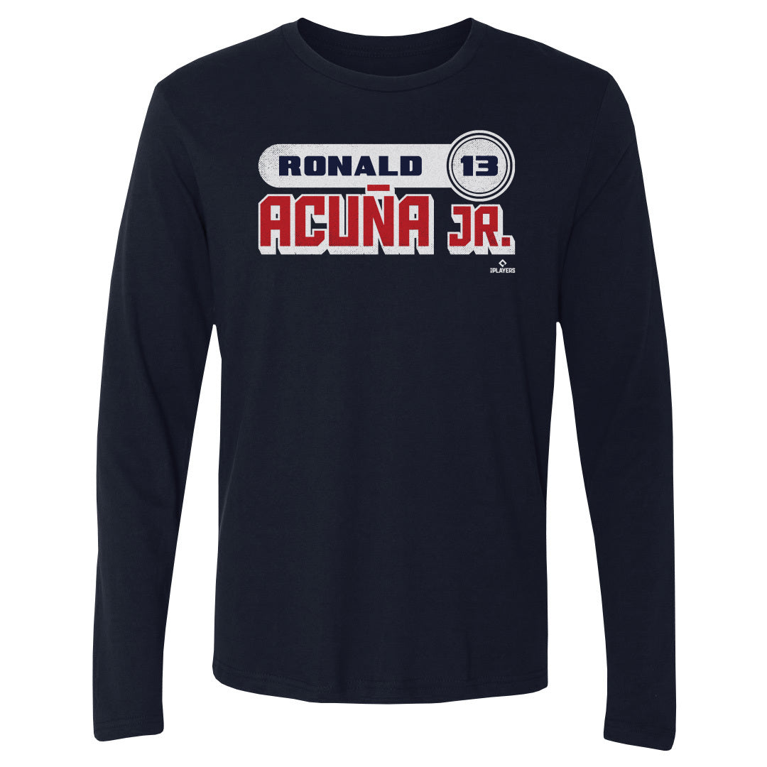 Ronald Acuna Jr. Retro Font WHT
