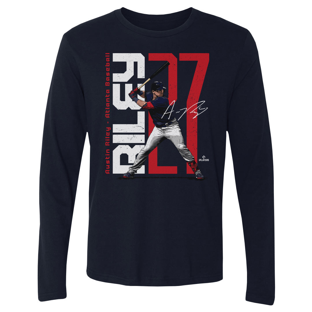 Austin Riley Atlanta Stretch WHT