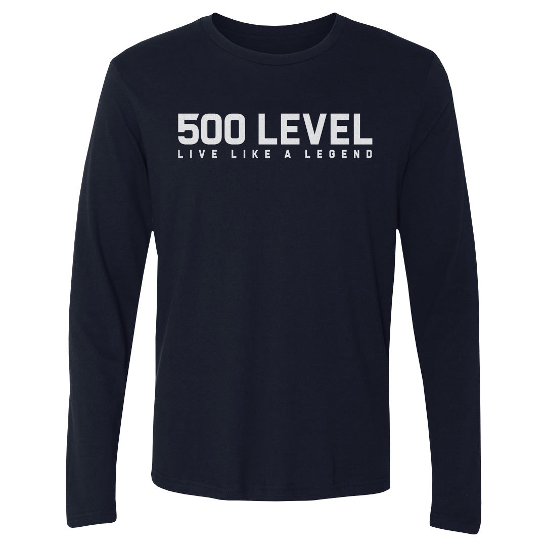 500 LEVEL Wordmark WHT