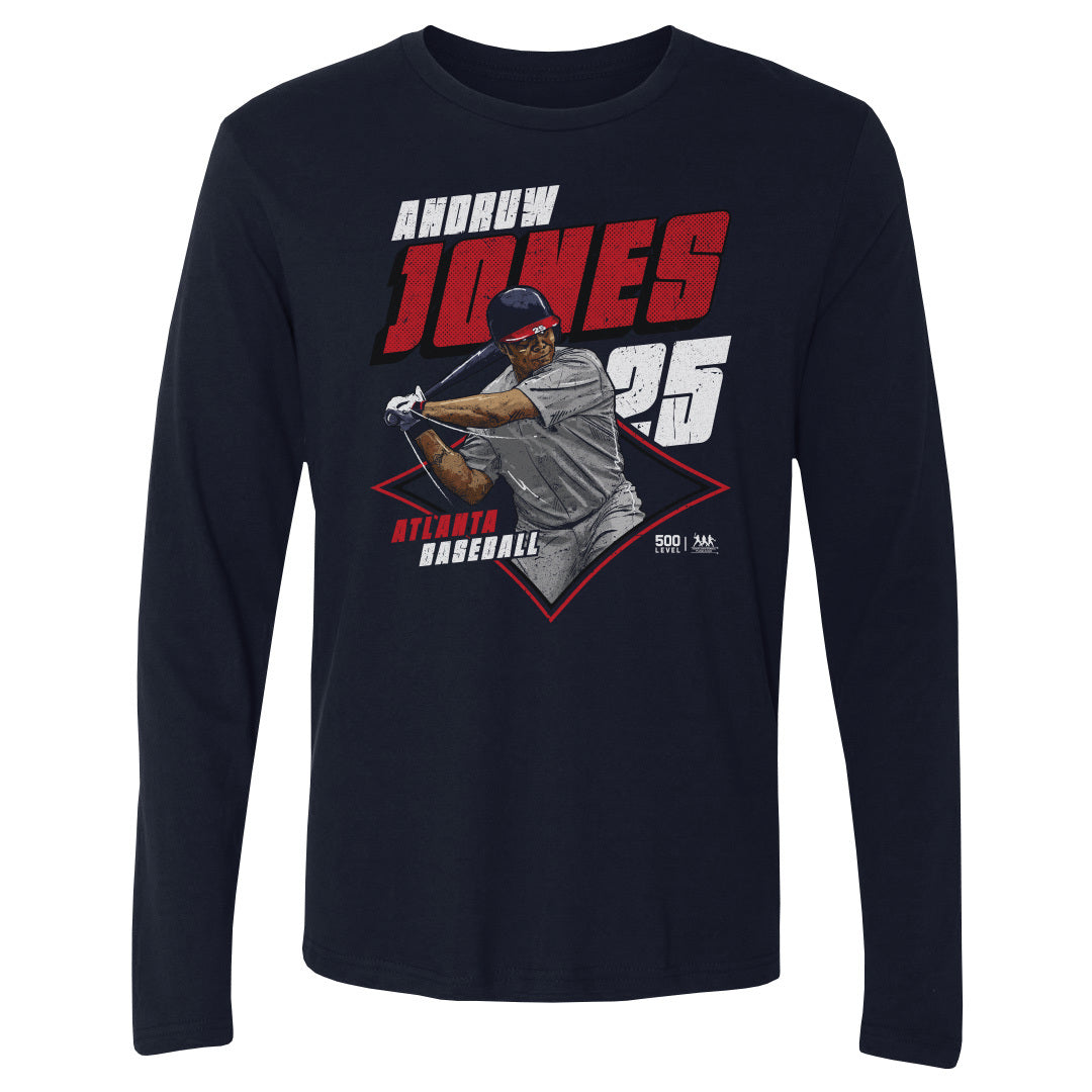 Andruw Jones Atlanta Diamond WHT
