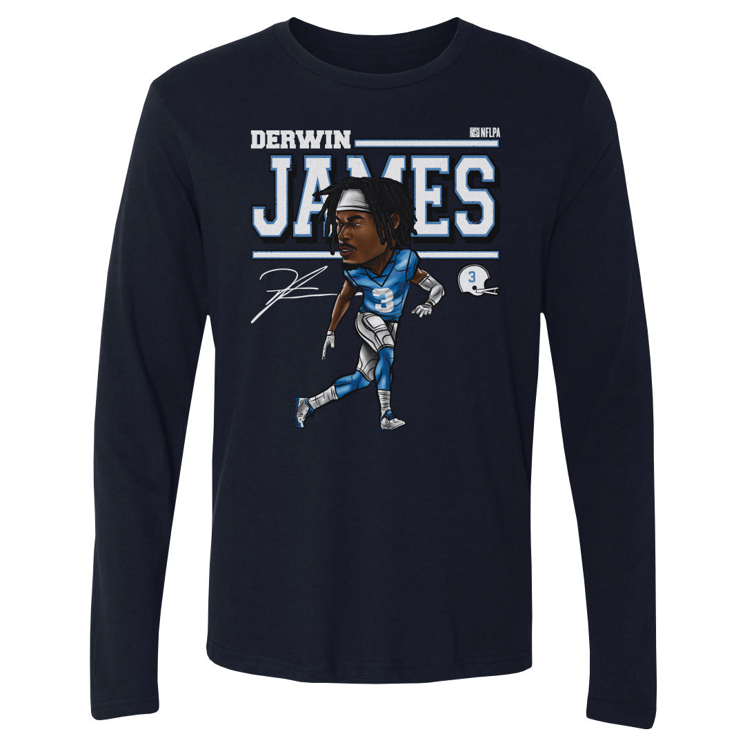 Derwin James Los Angeles C Cartoon WHT