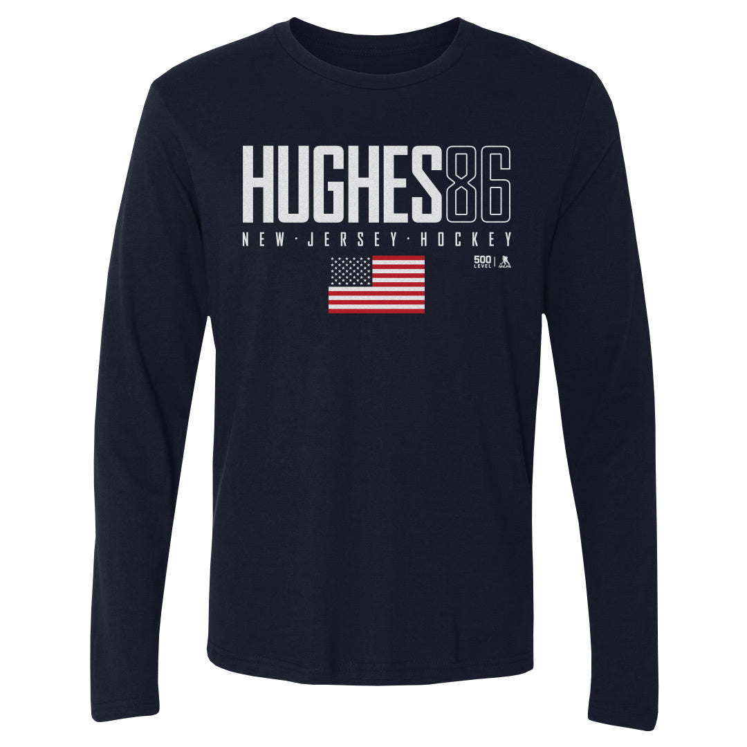 Jack Hughes New Jersey USA Elite WHT