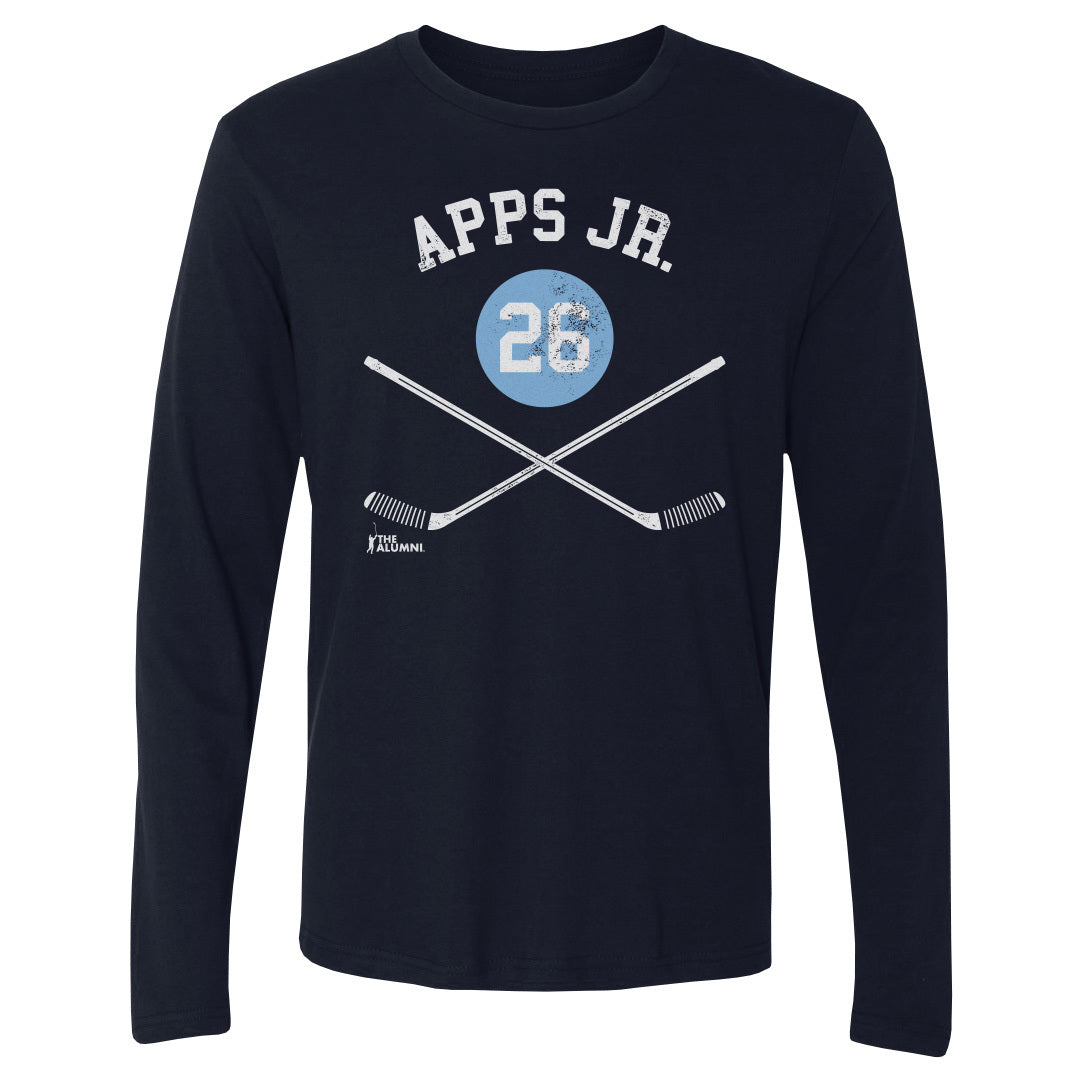 Syl Apps Jr. Pittsburgh 26 Sticks WHT