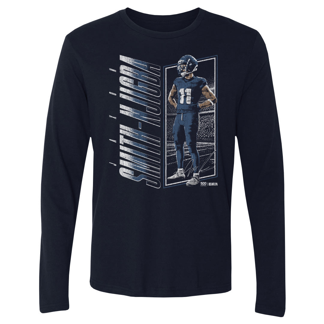 Jaxon Smith-Njigba Seattle Vertical Name WHT