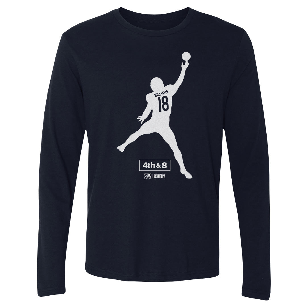 Caleb Williams Chicago Silhouette WHT