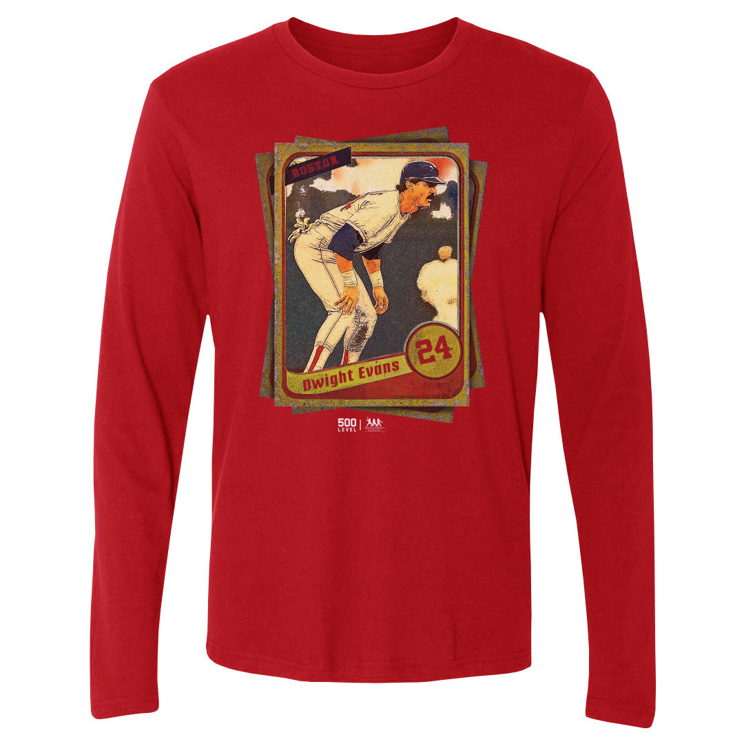 Dwight Evans Boston Cards WHT