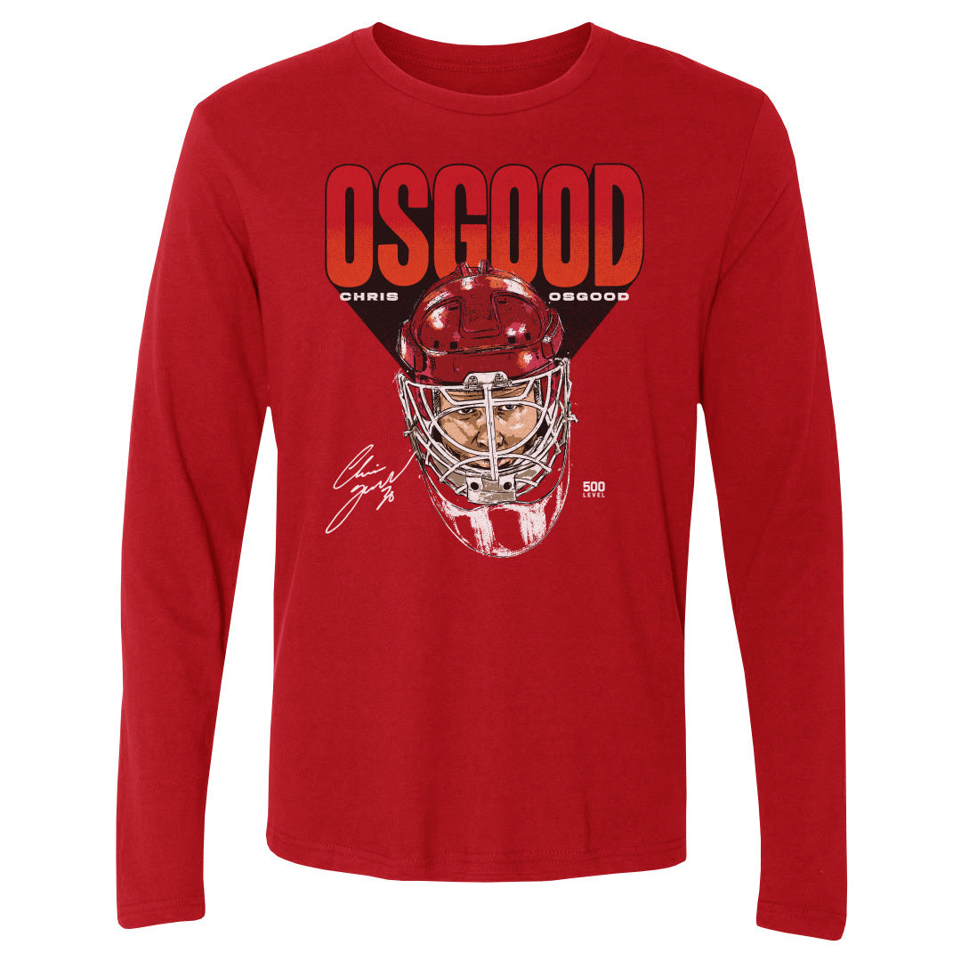 Chris Osgood Detroit Hockey Mask WHT