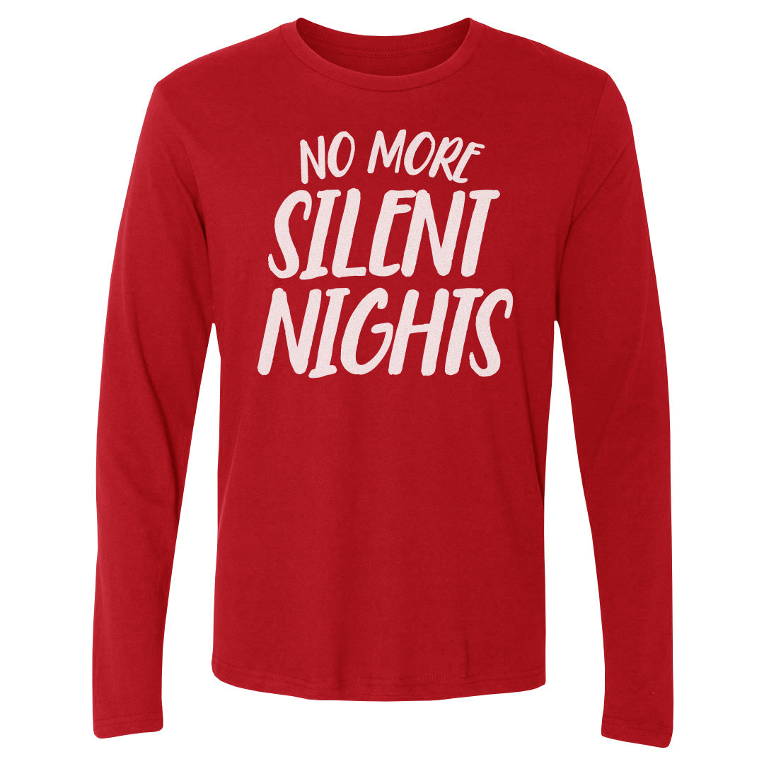 Christmas No More Silent Nights WHT