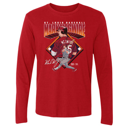 Mark McGwire St. Louis Baseball Diamond WHT