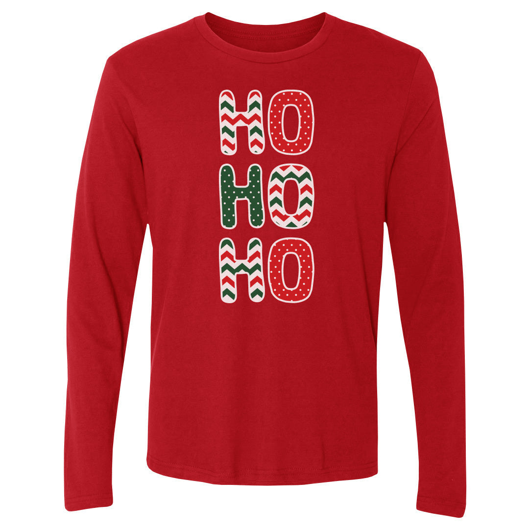 Christmas HO HO HO Stacked WHT