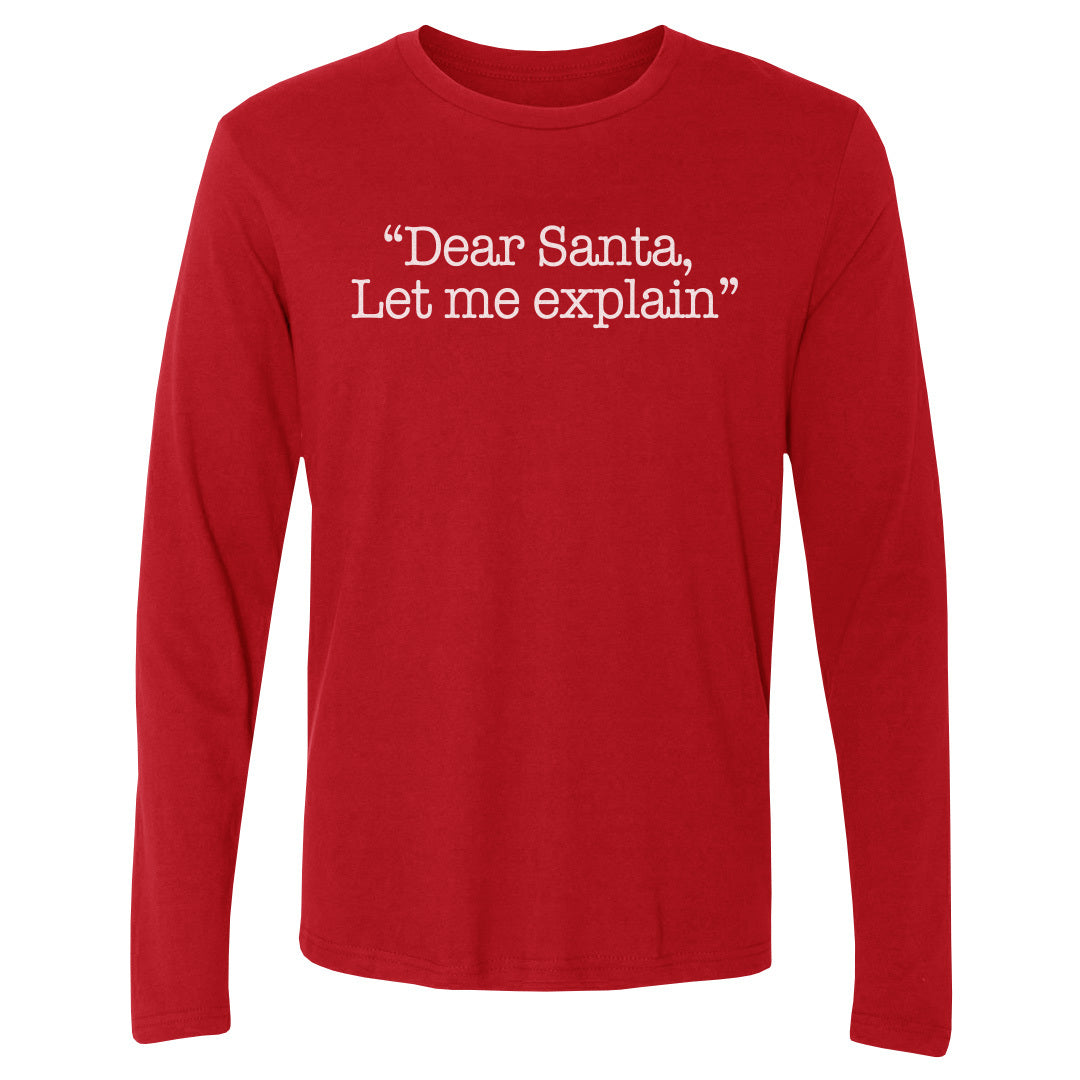 Christmas Dear Santa Let Me Explain WHT