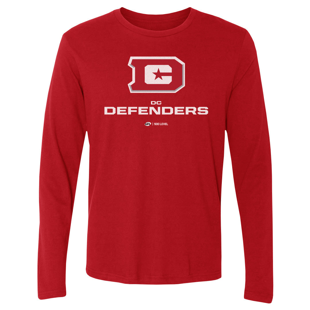 DC Defenders Primary Logo WHT