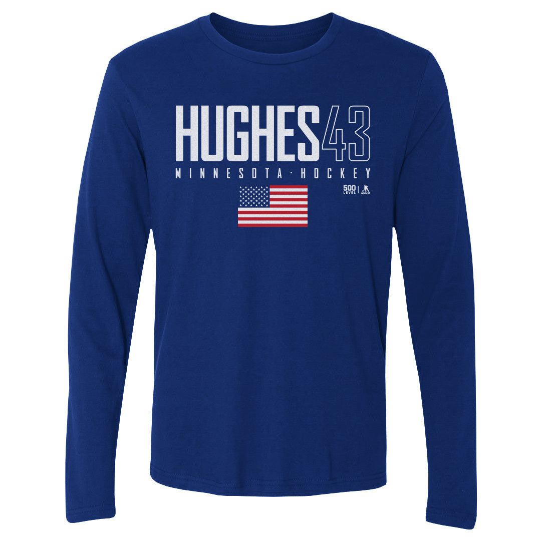 Quinn Hughes Minnesota USA Elite WHT