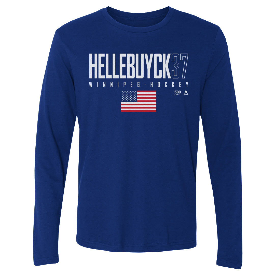Connor Hellebuyck Winnipeg USA Elite WHT