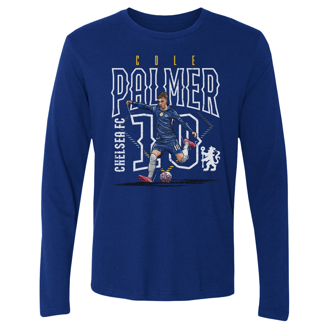 Cole Palmer Chelsea FC Outline Number WHT