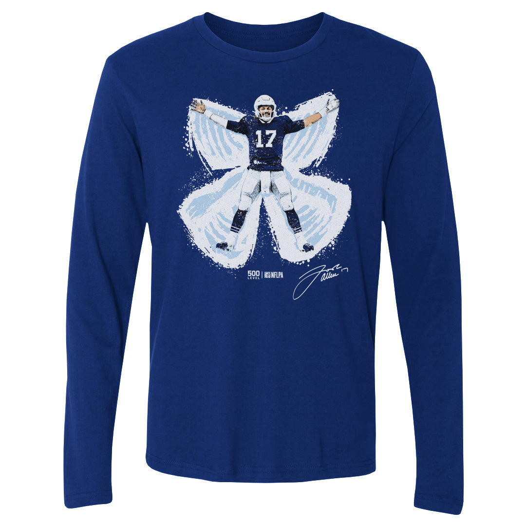 Josh Allen Buffalo Snow Angel WHT
