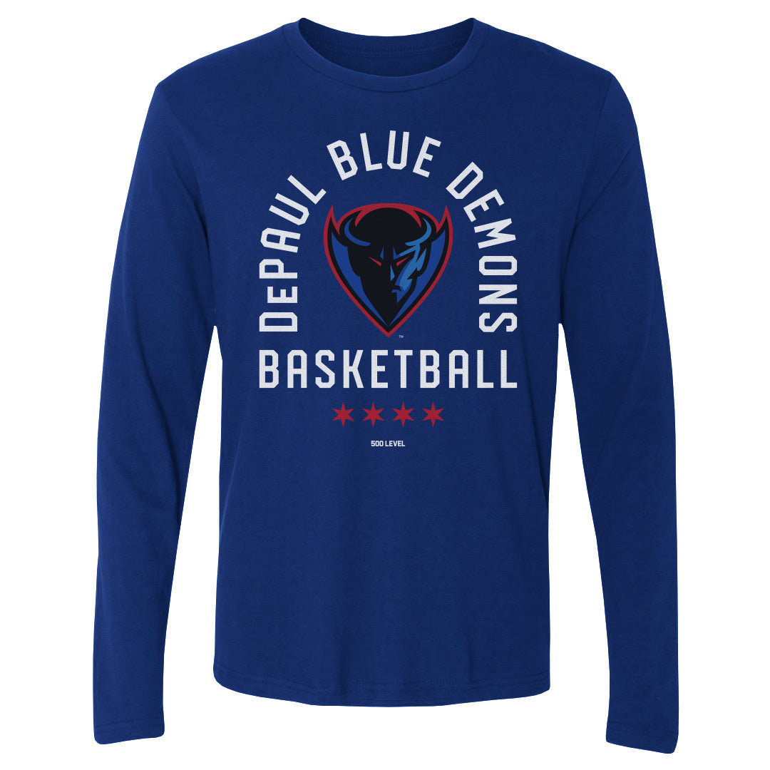 DePaul Blue Demons Basketball Arc WHT
