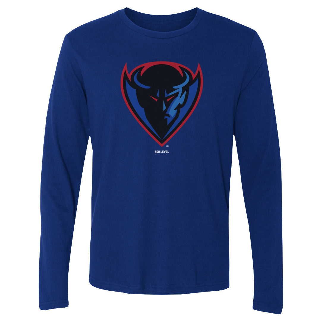 DePaul Blue Demons Primary Logo WHT