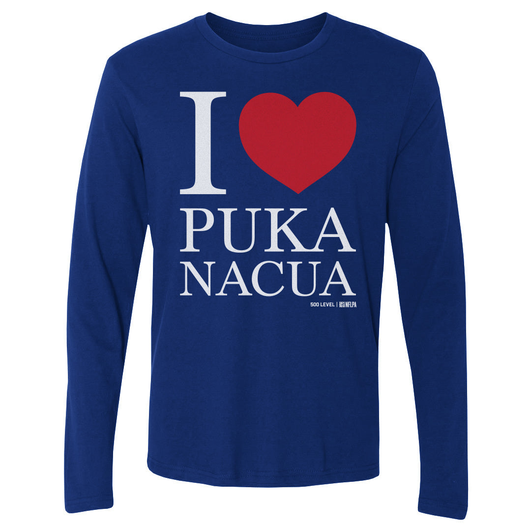 Puka Nacua Los Angeles R Love WHT