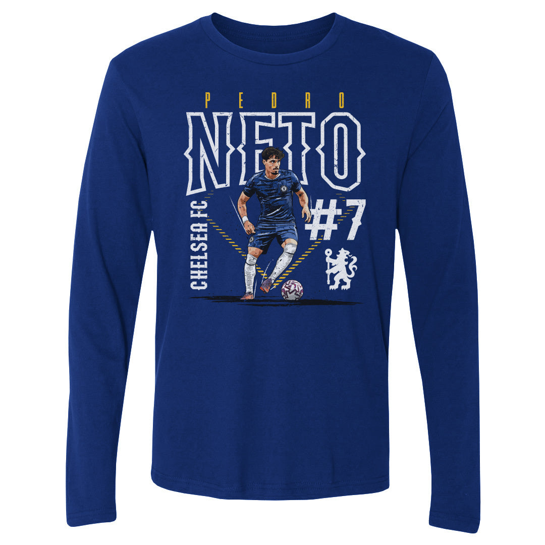 Pedro Neto Chelsea FC Outline Number WHT