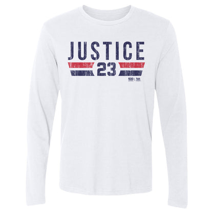 David Justice Atlanta Font
