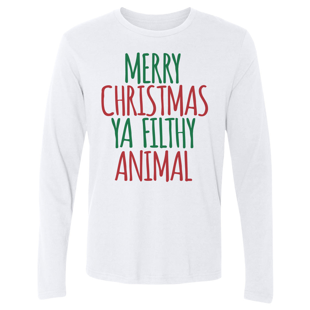 Christmas Merry Christmas Ya Filthy Animal