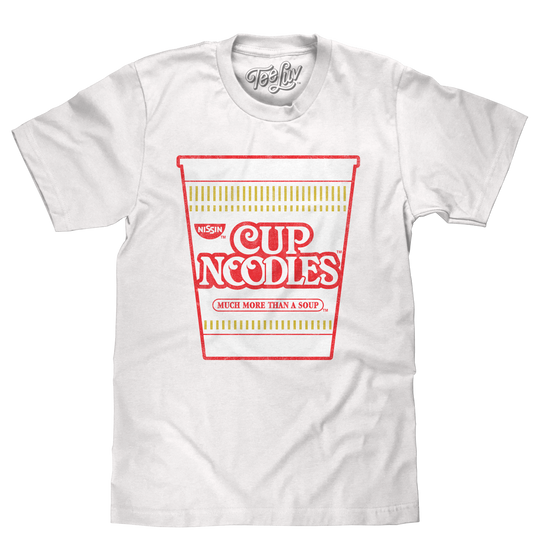 Cup Noodles Mens T Shirt White