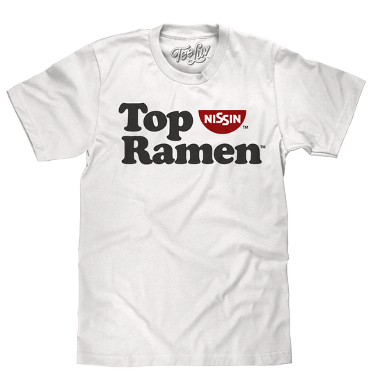 Top Ramen Logo Mens T Shirt White