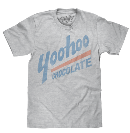 Yoo Hoo Logo Mens T Shirt Gray