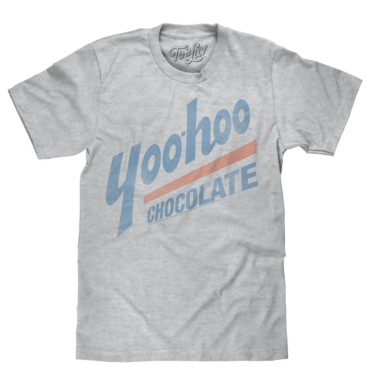 Yoo Hoo Logo Mens T Shirt Gray