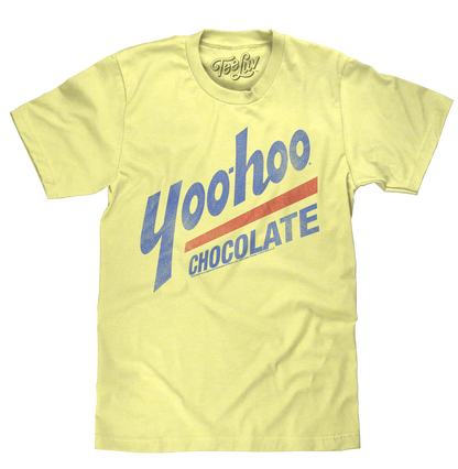Yoo Hoo Chocolate Mens T Shirt Banana Cream