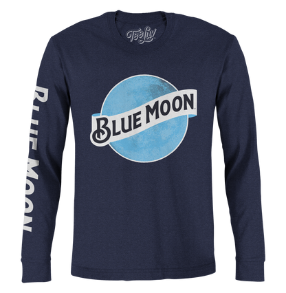 Blue Moon Long Sleeve Shirt Navy Blue